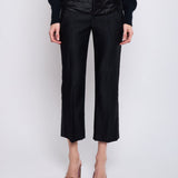 Discover the Nolita NYC Capri Pants – a 33-inch length, 15.5-inch waist low-rise pant, made in Italy. In very good condition, modeled by someone 5'11" tall.