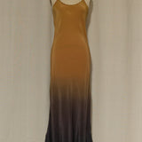 Vintage Silk Ombre Dress