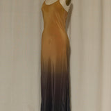 Vintage Silk Ombre Dress