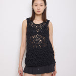 Elie Tahari Knitted Wool Vest, 26-inch length, 18-inch bust laid flat. Model is 5'9", very good condition