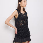 Elie Tahari Knitted Wool Vest, 26-inch length, 18-inch bust laid flat. Model is 5'9", very good condition
