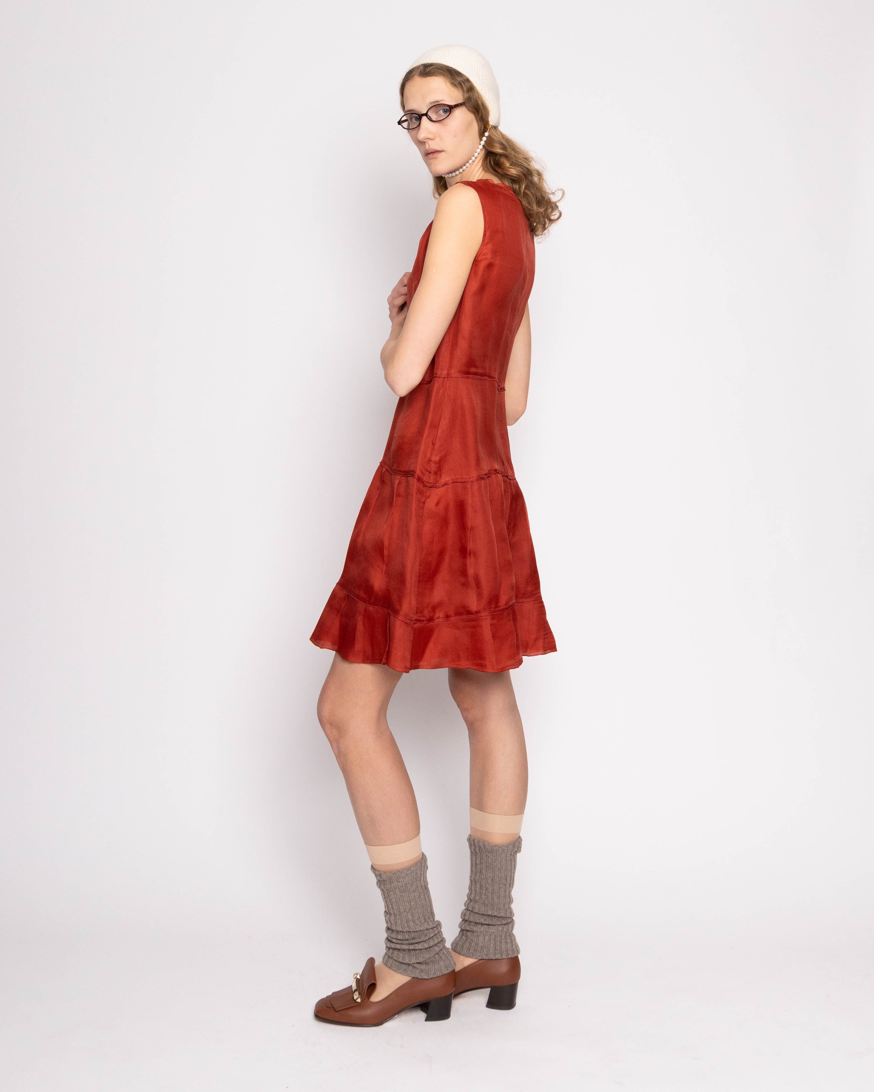 Jil Sander Red Dress - KHATA