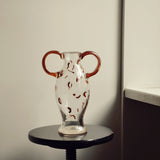 MODERN VINTAGE Guta Glass Vase Brown