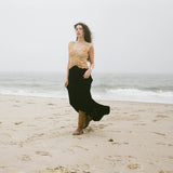Vintage Lace and Velvet Dress