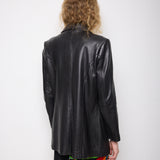 Collezione Vintage Black Leather Jacket