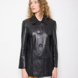 Collezione Vintage Black Leather Jacket