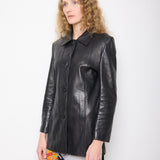 Collezione Vintage Black Leather Jacket