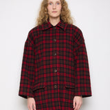 Ellen Tracy Plaid Coat