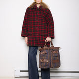 Ellen Tracy Plaid Coat