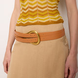 Bottega Veneta Tanned Leather Belt