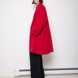 Siegel Oversized Red Coat