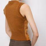 Brown Suede Vest