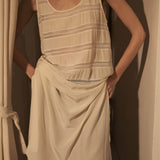 Vintage Silk Sheer Tunic Dress