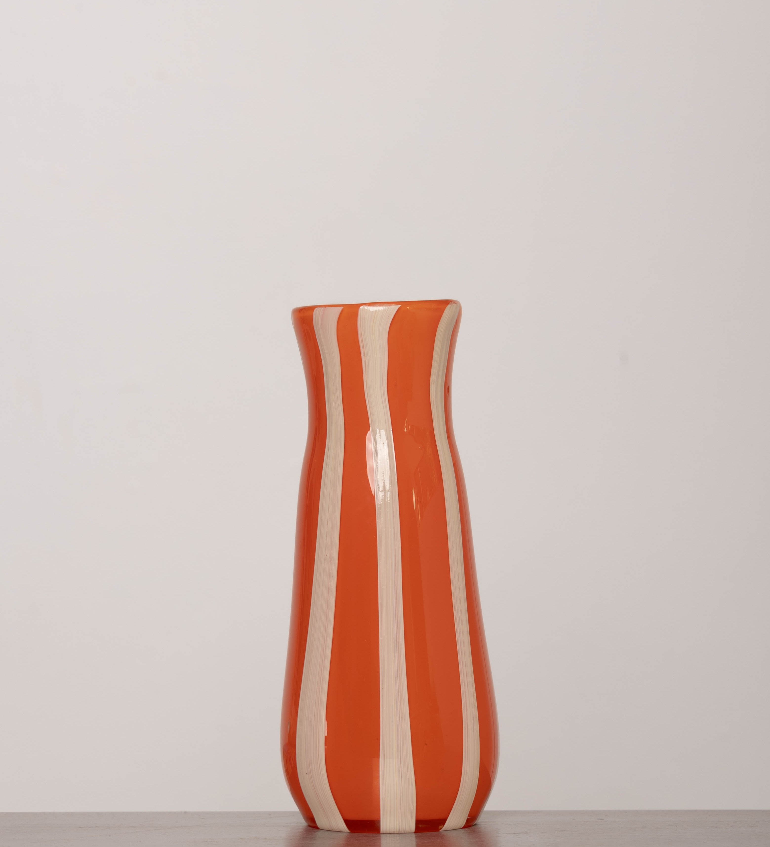 YAKUSH STRIPS Vase Orange - KHATA