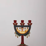 Hutsul Authentica Hand Carved Candelabra - KHATA