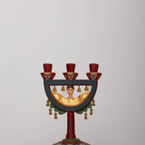 Hutsul Authentica Hand Carved Candelabra - KHATA