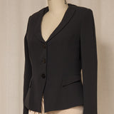 Vintage Armani Collezioni Fitted Cropped Blaser