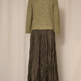 Don Sophisticates Herringbone Tweed Blazer with Contrast Lining